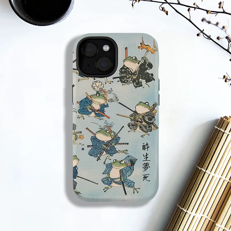 Tokyo-Tiger Frog Samurai Phone Case Sale