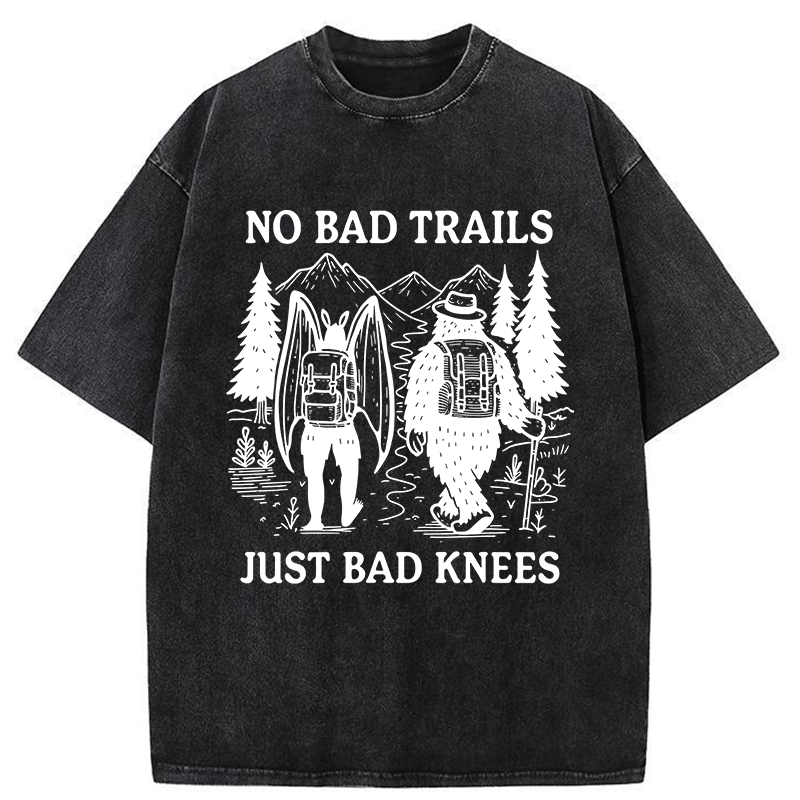 Tokyo-Tiger Go Camping With Monsters Washed T-Shirt