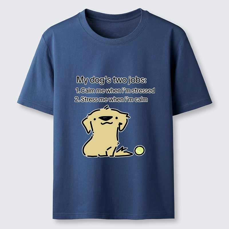 Tokyo-Tiger Funny Meme Dog Two Life Jobs Joke Classic T-Shirt
