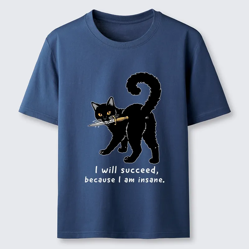 Tokyo-Tiger Brave Black Cat Wild Success Vibe Classic T-Shirt