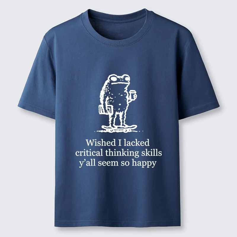 Tokyo-Tiger Skate Frog Deep Thought Funny Meme Classic T-Shirt