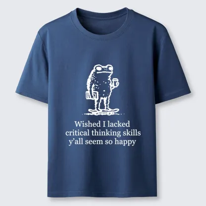 Tokyo-Tiger Skate Frog Deep Thought Funny Meme Classic T-Shirt