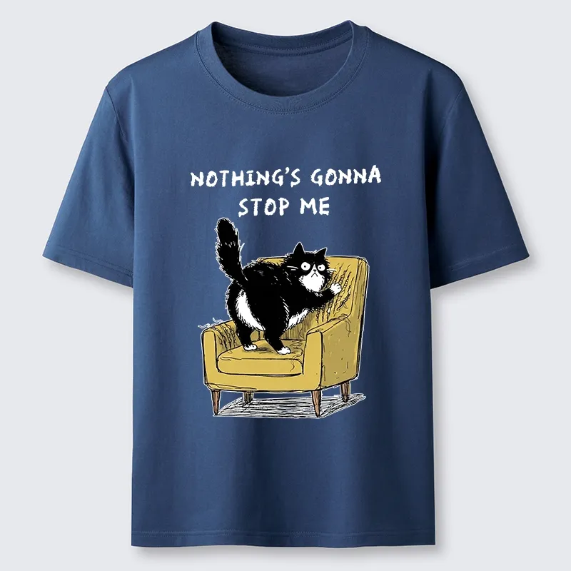 Tokyo-Tiger Sassy Cat Scratch Sofa Relatable Print Classic T-Shirt