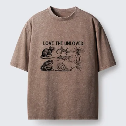 Tokyo-Tiger Embrace Every Small Critter Washed T-Shirt