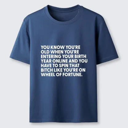 Tokyo-Tiger Relatable Old Human Joke Meme Classic T-Shirt