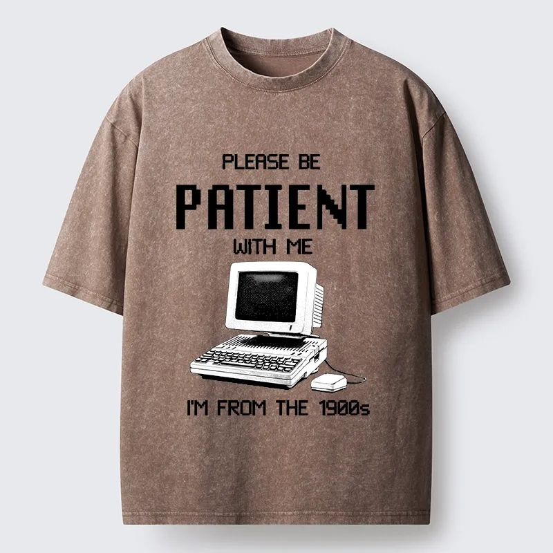 Tokyo-Tiger Slow Tech Funny Meme Washed T-Shirt