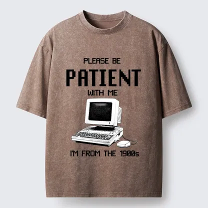 Tokyo-Tiger Slow Tech Funny Meme Washed T-Shirt