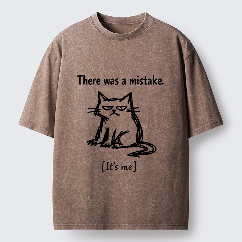 Tokyo-Tiger Mistake Cat Funny Meme Washed T-Shirt