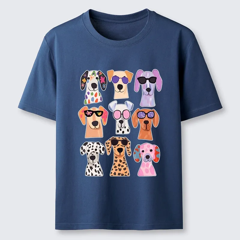Tokyo-Tiger Colorful Dog Squad Meme Classic T-Shirt Sale