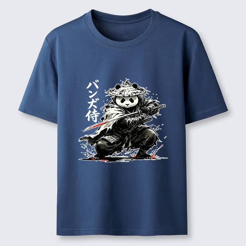 Tokyo-Tiger Panda Samurai Warrior Classic T-Shirt
