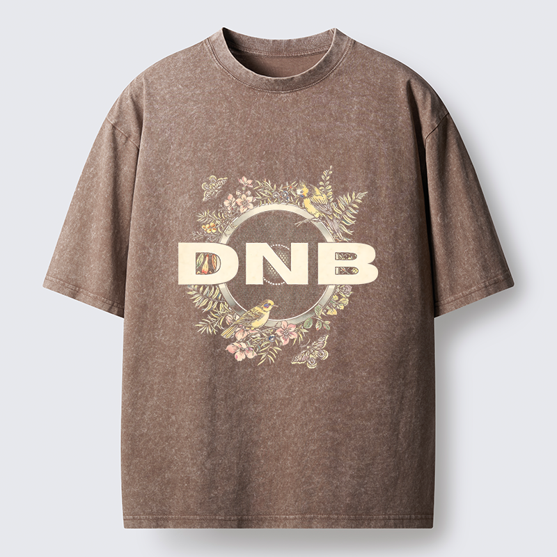 Tokyo‑Tiger Drum And Bass Japanese Washed T-Shirt