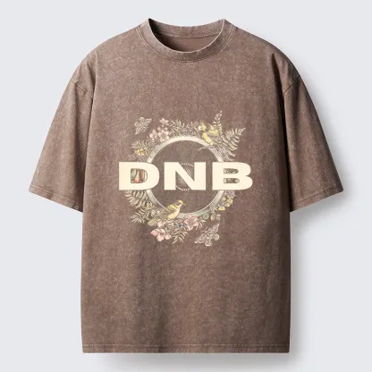 Tokyo‑Tiger Drum And Bass Japanese Washed T-Shirt