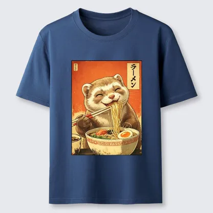 Tokyo-Tiger Otters Eating Delicious Ramen Classic T-Shirt