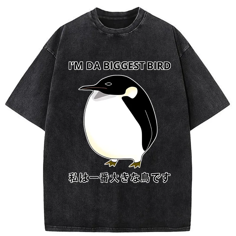 Tokyo-Tiger I Am The Biggest Bird Washed T-Shirt