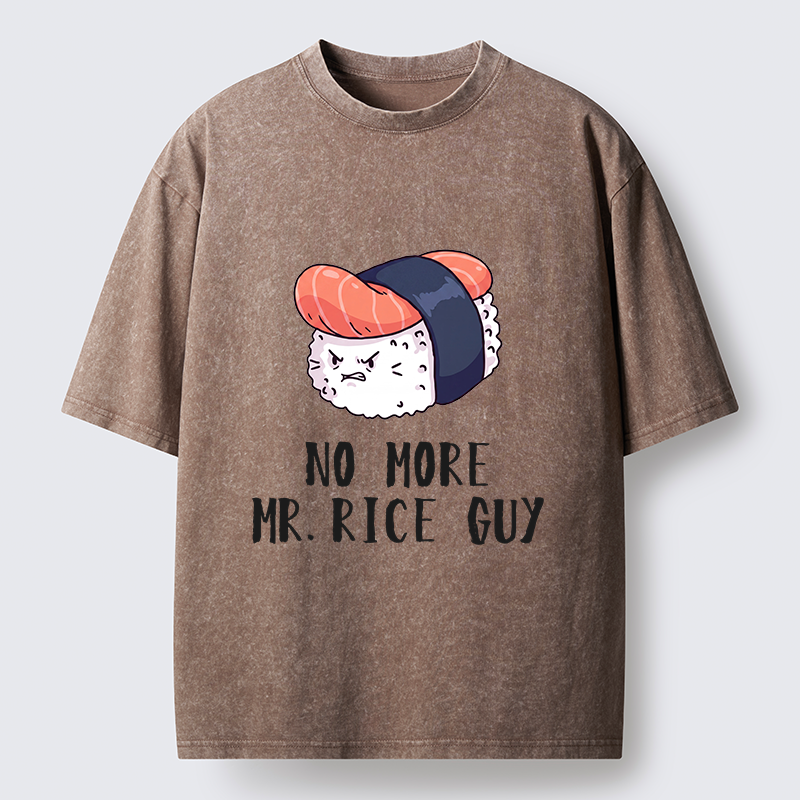 Tokyo‑Tiger Funny Sushi Meme Washed T‑Shirt