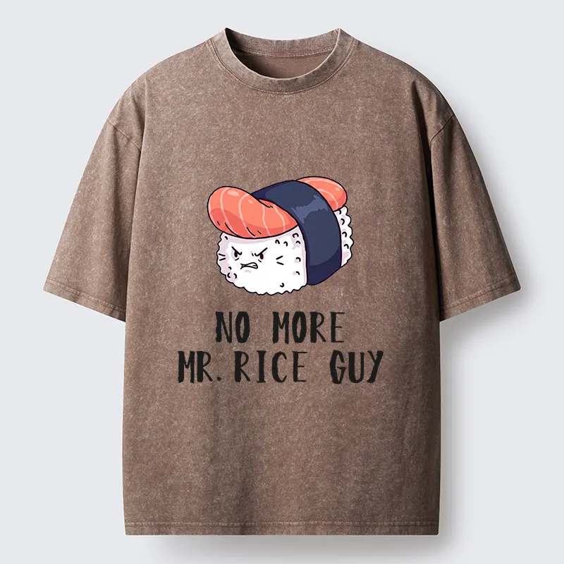 Tokyo‑Tiger Funny Sushi Meme Washed T‑Shirt