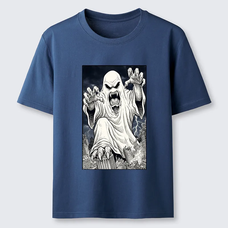 Tokyo-Tiger Spooky Ghost Monster Classic T-Shirt
