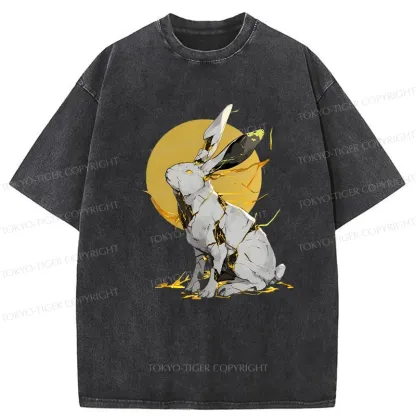 Tokyo-Tiger Broken Rabbit Washed T-Shirt