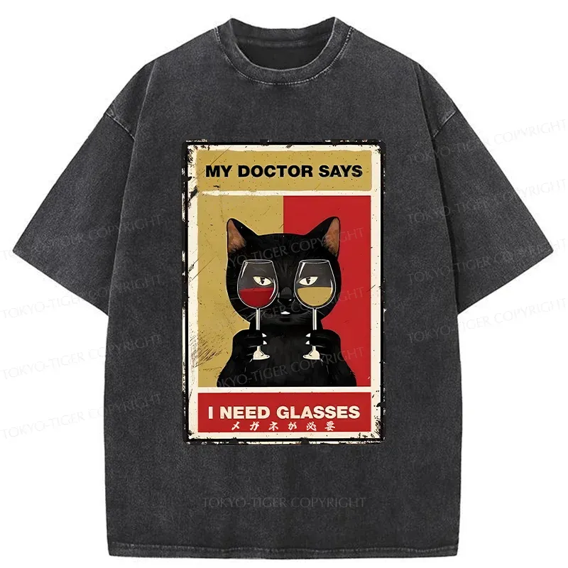 Tokyo-Tiger Heartbeat Rhythm Washed T-Shirt Sale