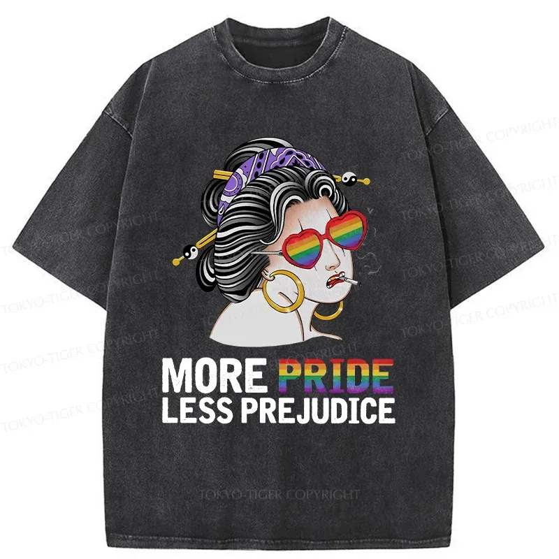 Tokyo-Tiger More Pride Less Prejudice Washed T-Shirt
