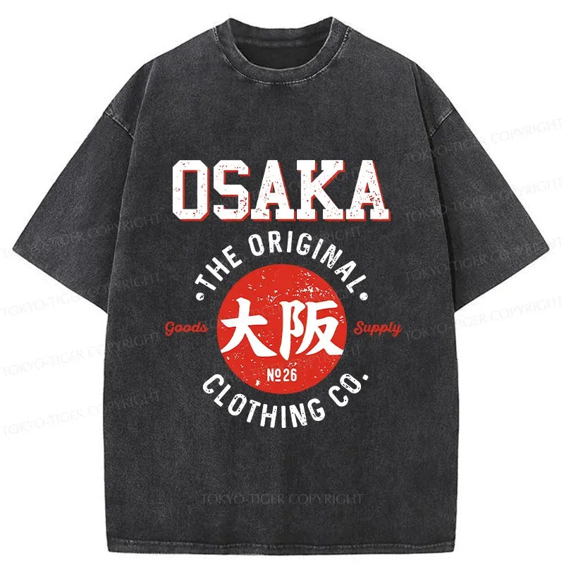 Tokyo-Tiger Vintage Osaka Washed T-Shirt