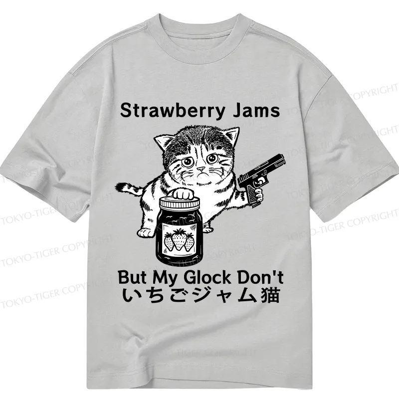 Tokyo-Tiger Strawberry Jam Cat Classic T-Shirt