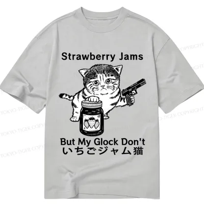 Tokyo-Tiger Strawberry Jam Cat Classic T-Shirt