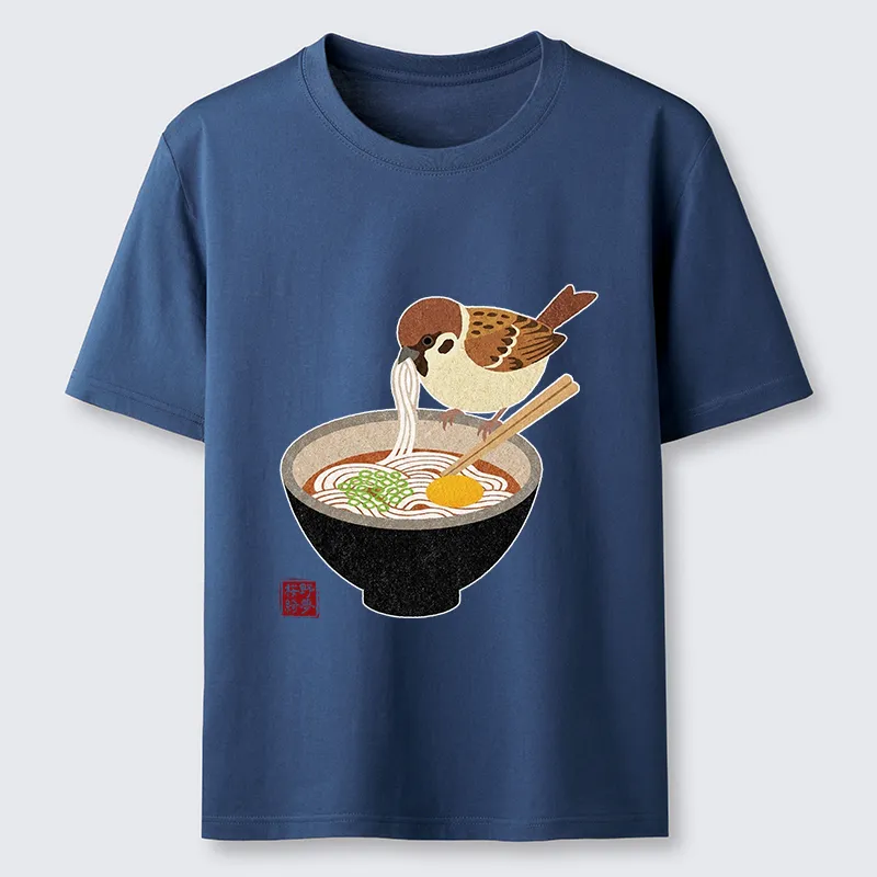 Tokyo-Tiger Funny Bird Ramen Meme Classic T-Shirt