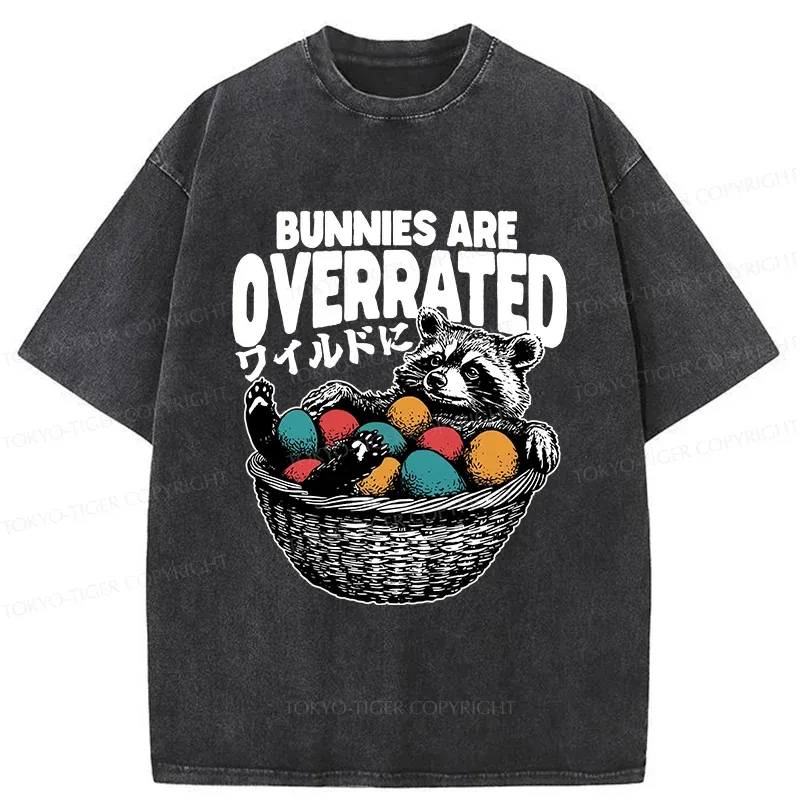 Tokyo-Tiger Bunnies Are Overrated Washed T-Shirt