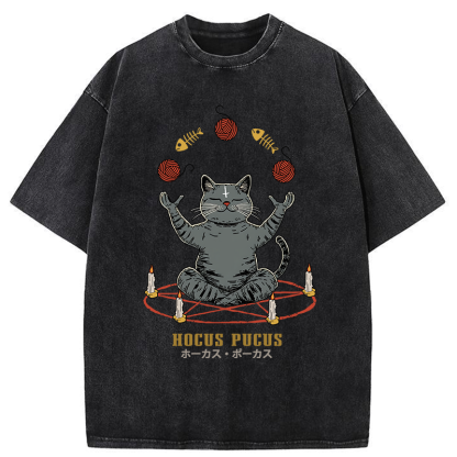 Tokyo-Tiger Hocus Pocus Washed T-Shirt