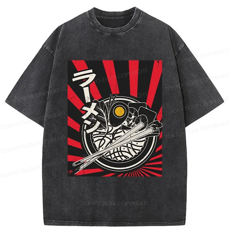 Tokyo-Tiger Sinuous Snake Washed T-Shirt Sale