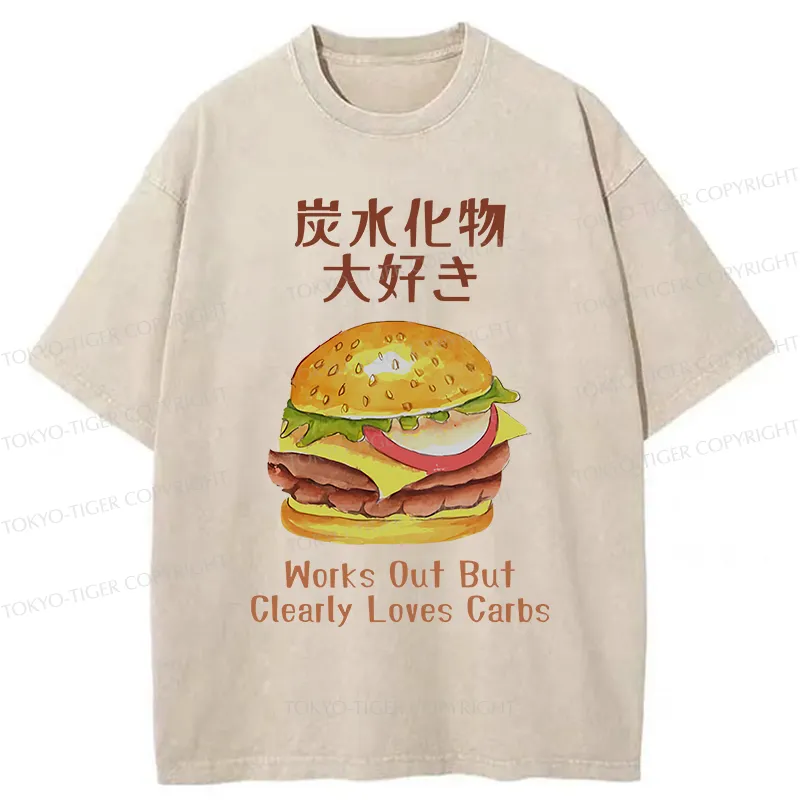 Tokyo-Tiger More Spaghetti Less Upsetti Capybara Washed T-Shirt Sale