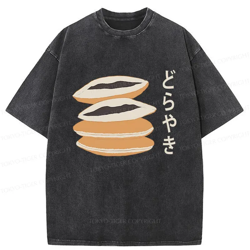 Tokyo-Tiger Dorayaki Japan Washed T-Shirt