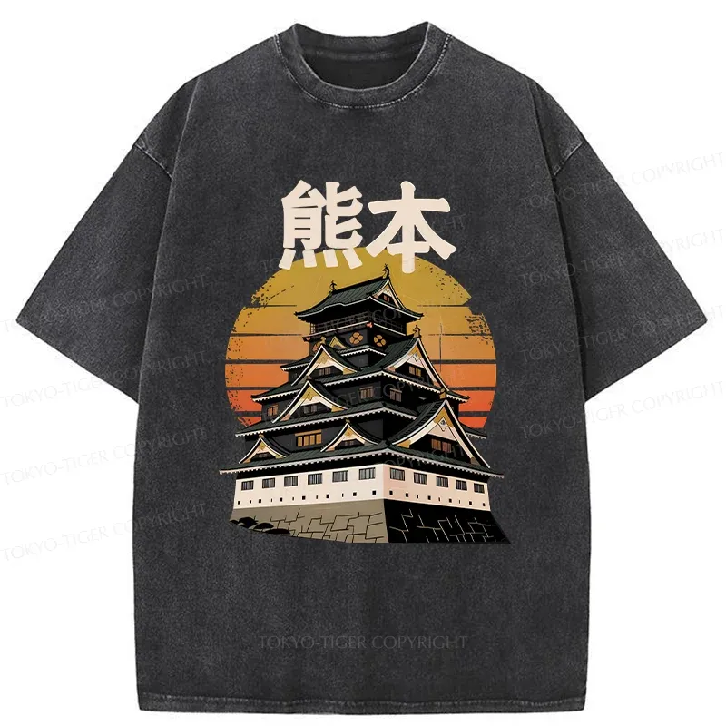 Tokyo-Tiger Japan Bonsai Washed T-Shirt Sale