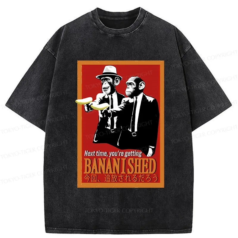 Tokyo-Tiger This Time I Will Chase You Washed T-Shirt