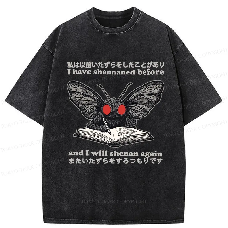 Tokyo-Tiger I Will Shenan Again Washed T-Shirt