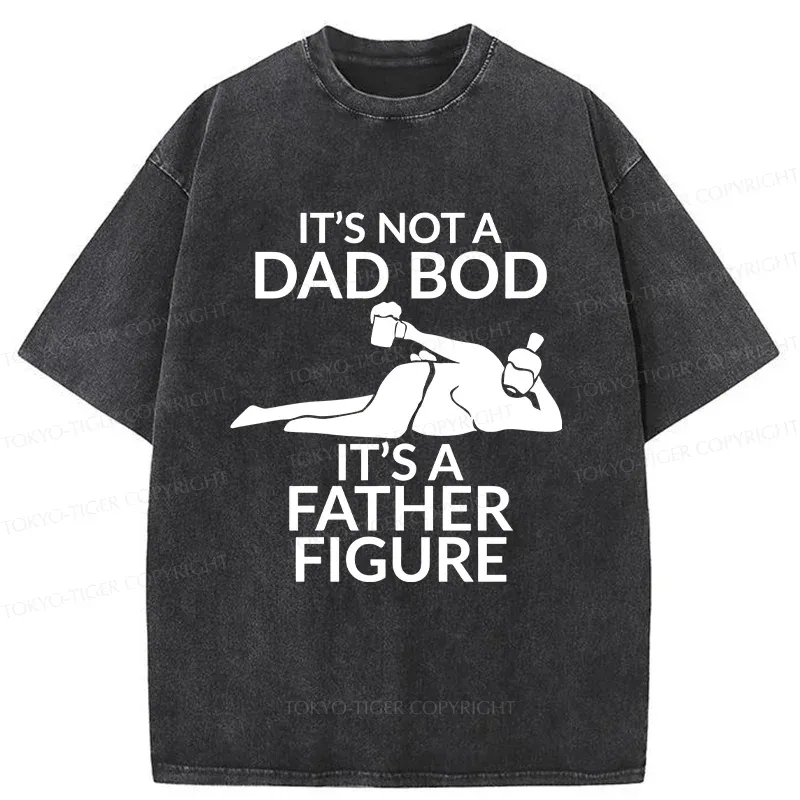 Tokyo-Tiger Japanese Father Figure Funny Washed T-Shirt