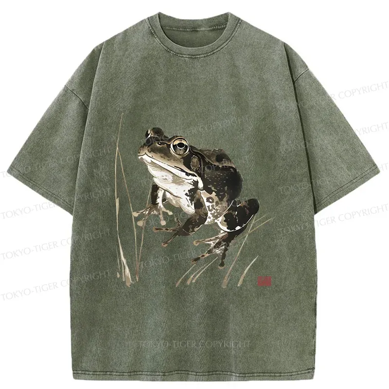 Tokyo-Tiger Japan Bonsai Washed T-Shirt Sale