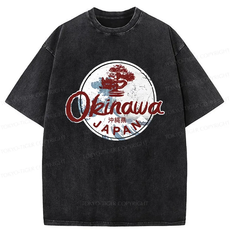 Tokyo-Tiger Vintage Japanese Okinawa Washed T-Shirt