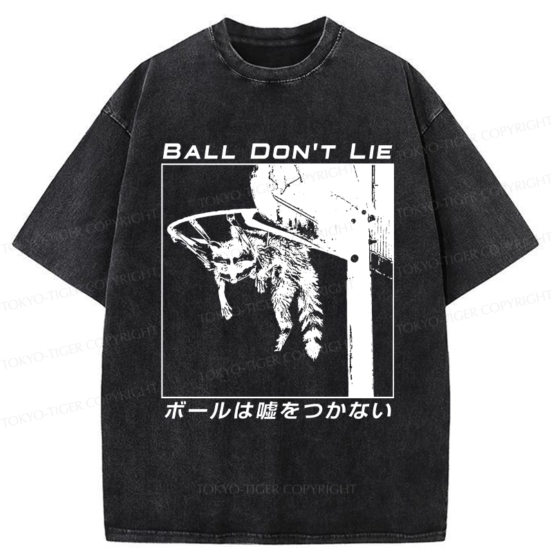 Tokyo-Tiger The Ball Doesn't Lie Washed T-Shirt