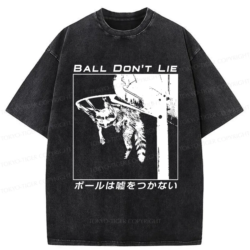 Tokyo-Tiger The Ball Doesn't Lie Washed T-Shirt