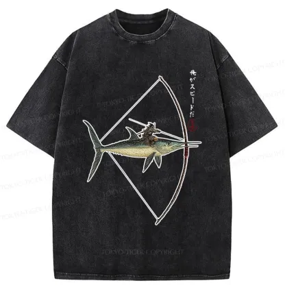 Tokyo-Tiger I Am Speed Washed T-Shirt