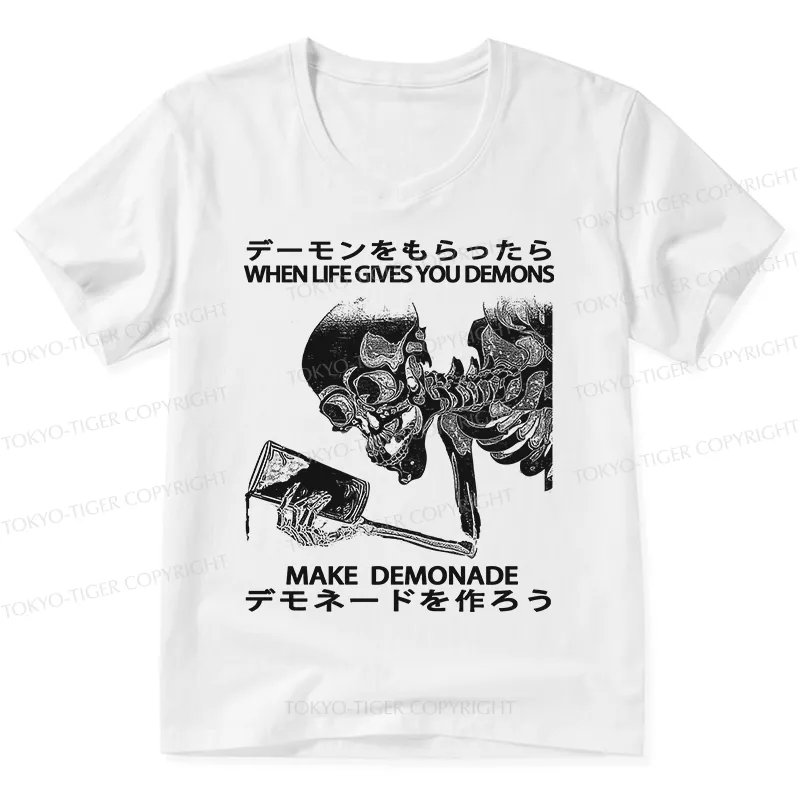 Tokyo-Tiger Make Demonade Funny V-Neck Classic T-Shirt