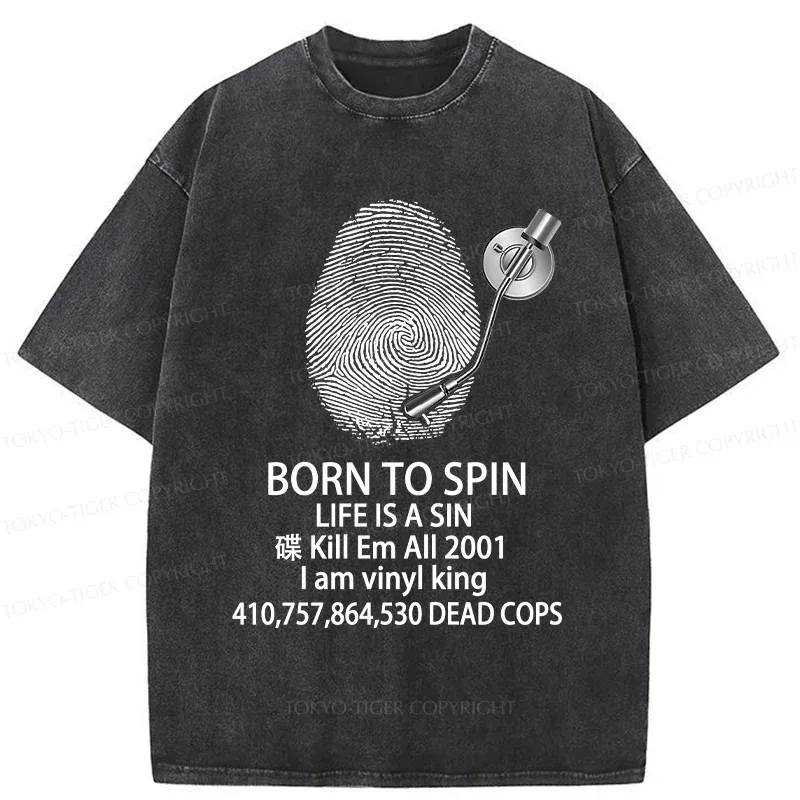 Tokyo-Tiger Japan Bonsai Washed T-Shirt Sale