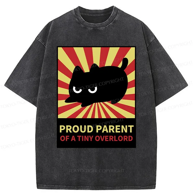 Tokyo-Tiger Family Overlord Washed T-Shirt