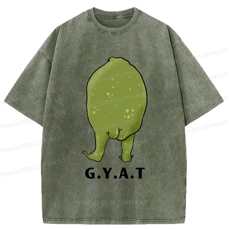 Tokyo-Tiger Frog's Hip Washed T-Shirt