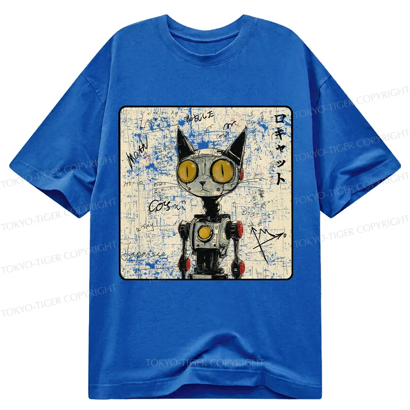 Tokyo-Tiger Robot Cat Classic T-Shirt