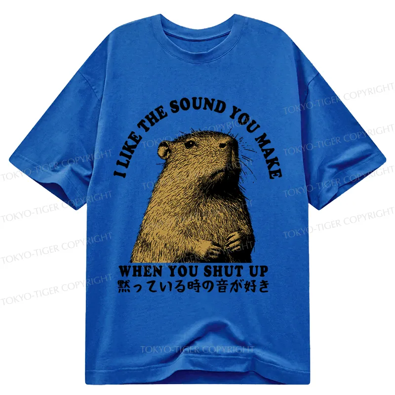 Tokyo-Tiger I Like The Sound Of Silence Classic T-Shirt