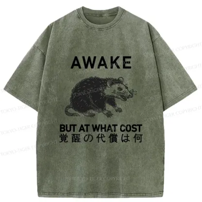Tokyo-Tiger Desperate Possum Washed T-Shirt