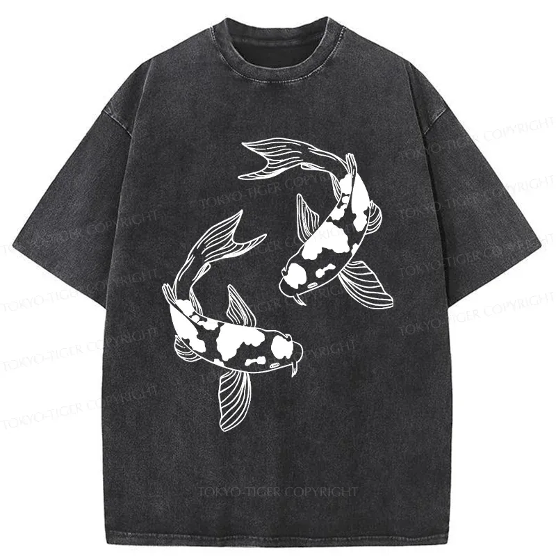 Tokyo-Tiger Japan Bonsai Washed T-Shirt Sale